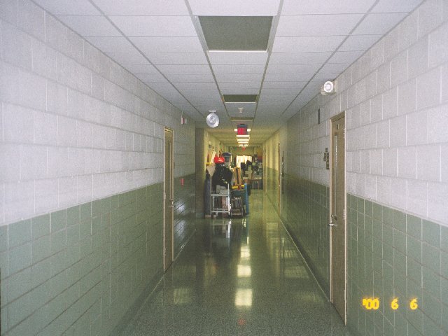 Callender School Original Hallway