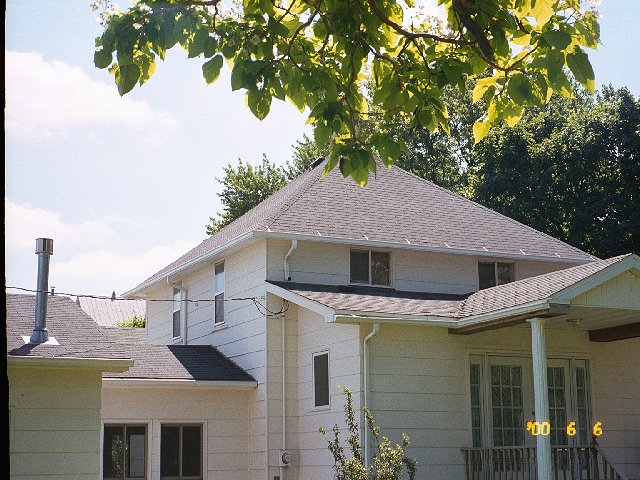 A view looking East